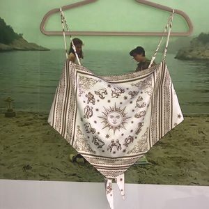 Danielle Bernstein Bandana shirt